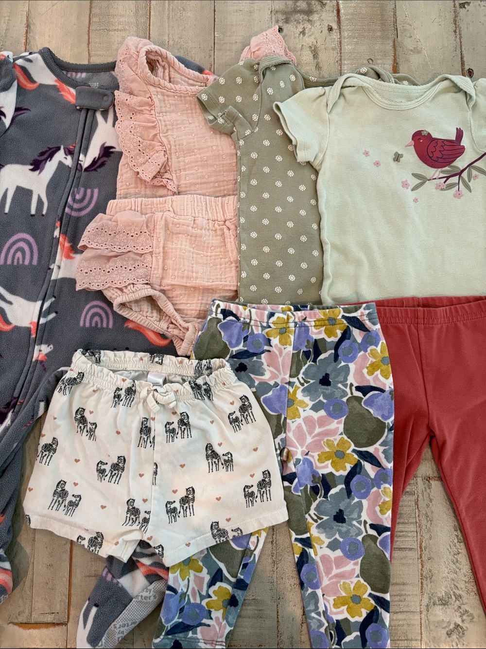 Carterβs 8 Piece 13 Month Baby Girl Bundle